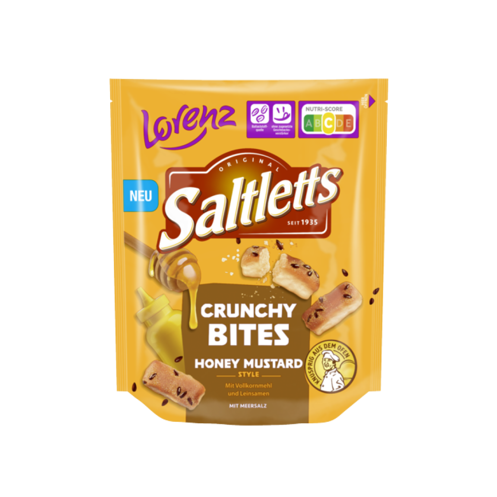 Saltletts Crunchy bites Honey Mustard
